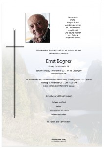 Bogner Ernst