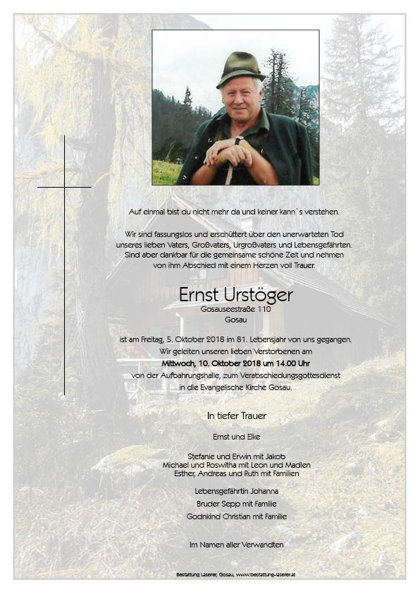 Urstöger Ernst